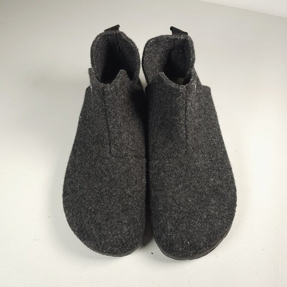 BIRKENSTOCK Andermatt Wool Felt Slipper Boot Anthracite Gray Narrow EU 38 main image 12